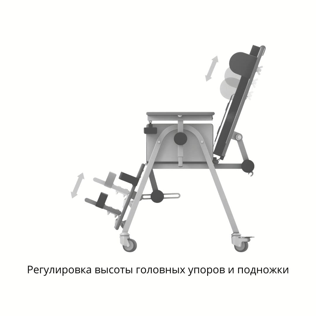 Приспособление для занятий детей-инвалидов СН-37, Стул ортопедический детский СН 37.01.01 (02) - Изображение 8 из 10