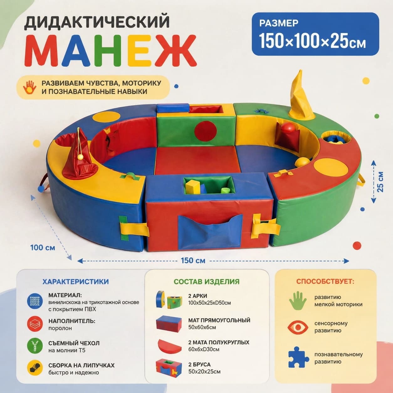 Дидактический манеж - Изображение 3 из 3