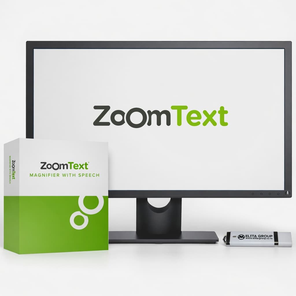 «ZoomTextMagnifier» программное обеспечение экранный увеличитель на USB -носителе - Изображение 2 из 2