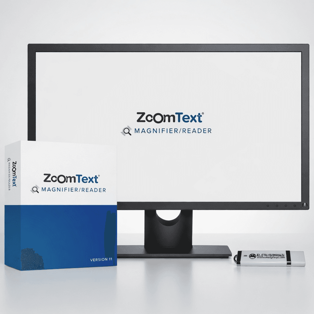 «ZoomTextMagnifier\Reader» программное обеспечение экранный увеличитель c синтезом речи на казахском и русском языках, в комплекте с мультиязычным пакетом на USB-носителе - Изображение 3 из 3