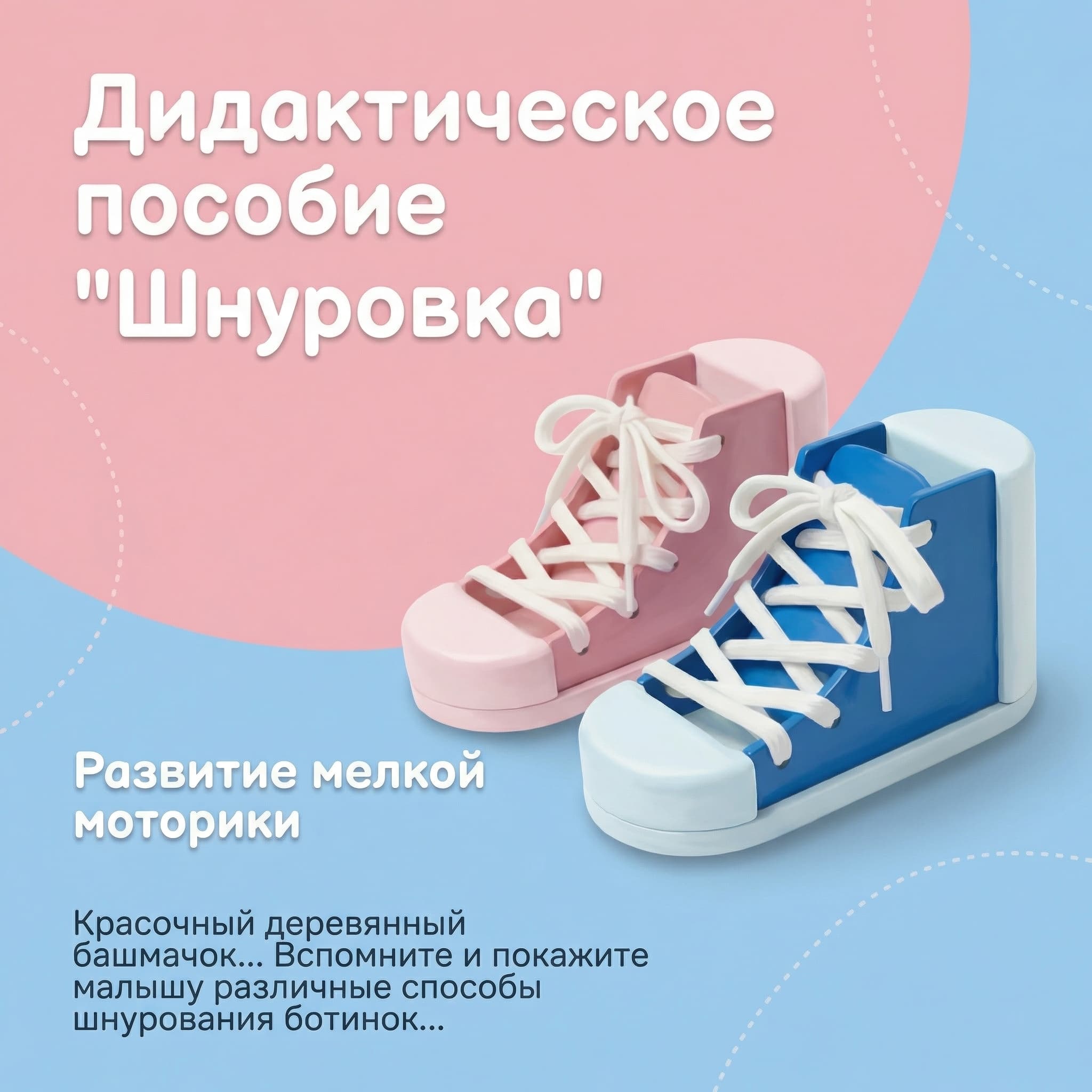 Дидактическое пособие ''Шнуровка'' - Изображение 3 из 3