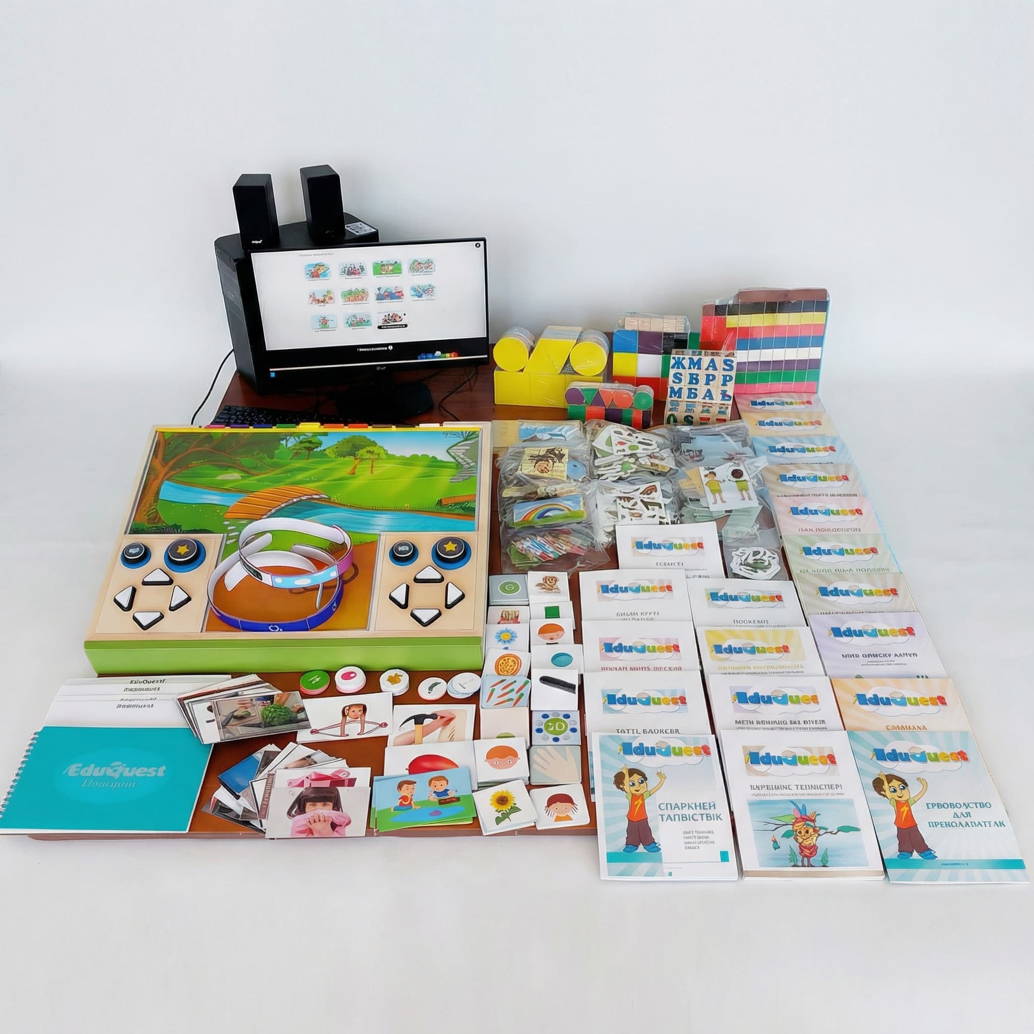 Мультимедийный интерактивный обучающий программно-методический комплекс EduQuest (производитель Edu-Consulting International Limited, Израиль) с персональным компьютером - Изображение 4 из 8